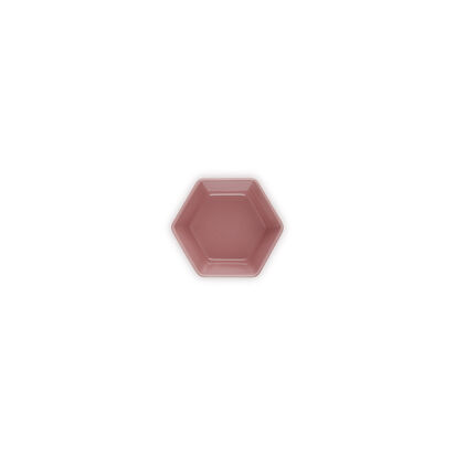 Hexagon Dish 10cm Rose Quartz image number 3