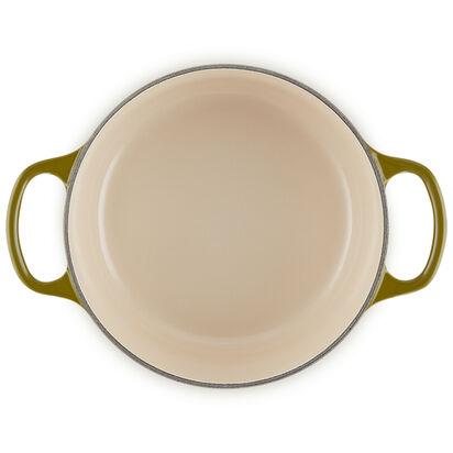 Round Casserole 28cm Olive (Gold Knob) image number 4