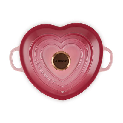 Heart Dish 20cm Berry (Copper Knob) image number 3