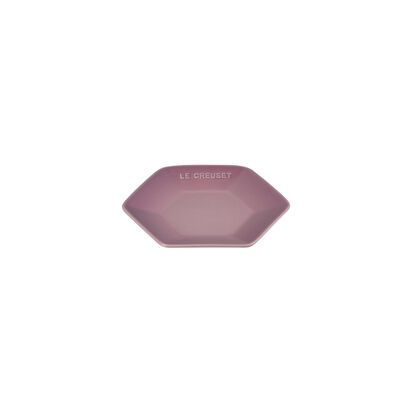 Hexagon Plate 16cm Mauve Pink image number 1