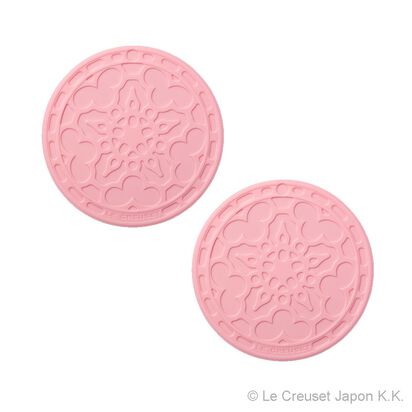 Set of 2 Silicone Mini Multi Pad Powder Pink image number 0