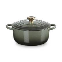 Round Casserole 20cm Thyme (Gold knob)