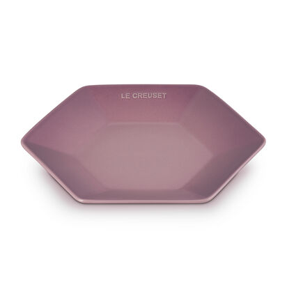 Hexagon Plate 26cm Mauve Pink image number 60