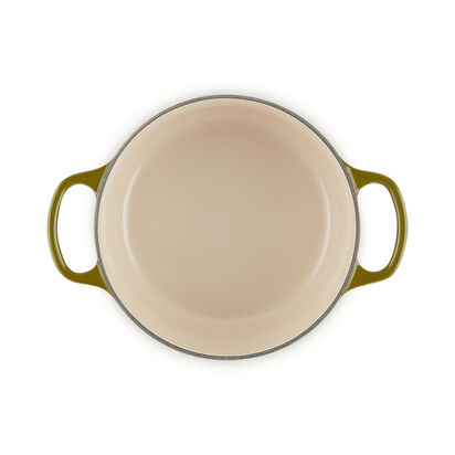 Round Casserole 20cm Olive (Gold Knob) image number 4