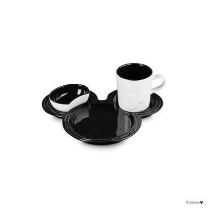Mickey Mouse Tableware Set Black Onyx image number 2