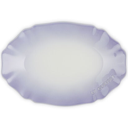 Elegant Frill 陶瓷橢圓形碟 32厘米 Powder Purple image number 0