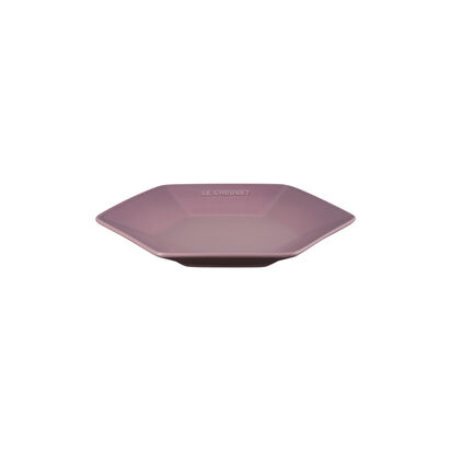 Hexagon Plate 26cm Mauve Pink image number 2