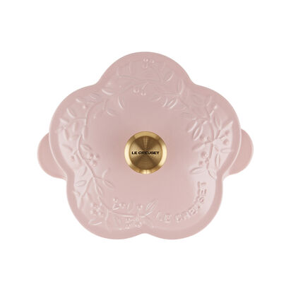 Elegant Frill 花形琺瑯鑄鐵鍋 20厘米 Chiffon Pink image number 3