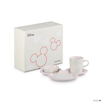 Mickey Mouse Tableware Set Shell Pink image number 0