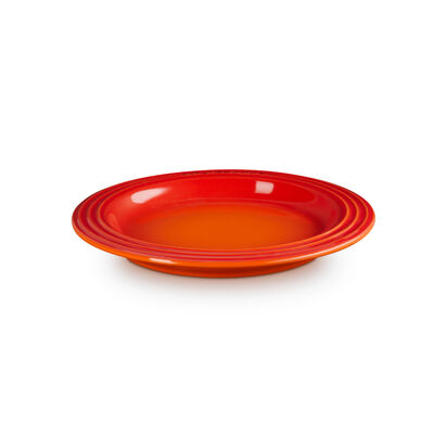 Round Plate 18cm Flame