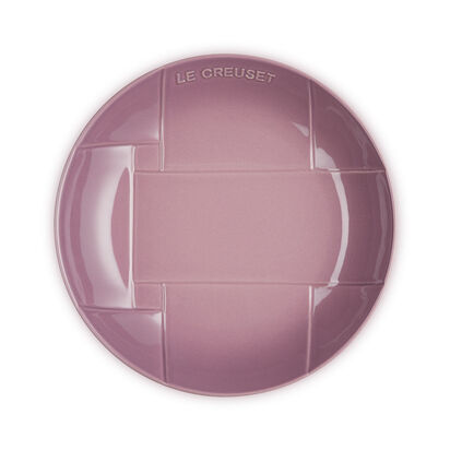 Mesh 陶瓷圓形盤 22厘米 Mauve Pink image number 0
