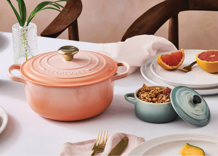 Le Creuset Pêche Collection