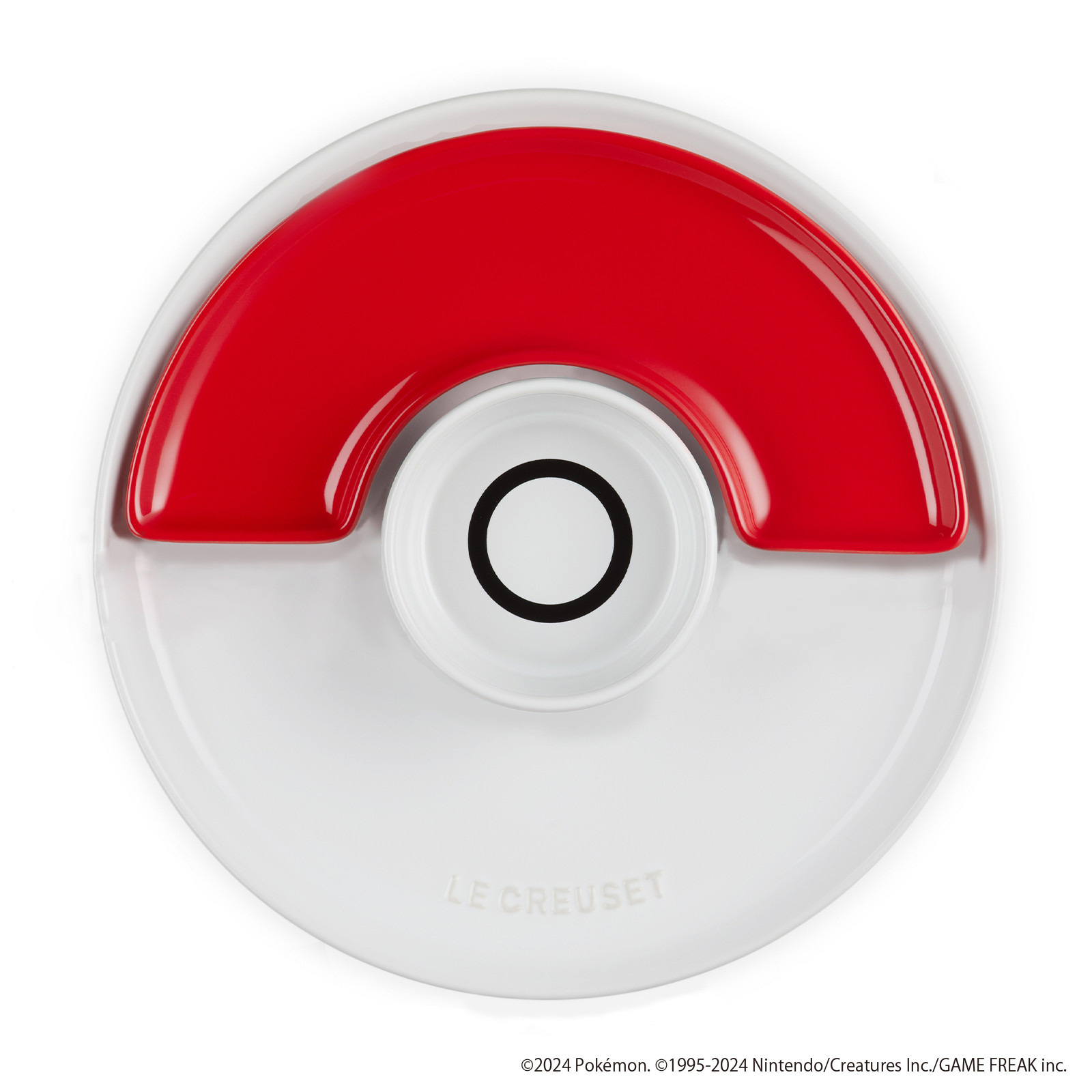 Pokémon 精靈球陶瓷餐具套裝 - White/Carmin
