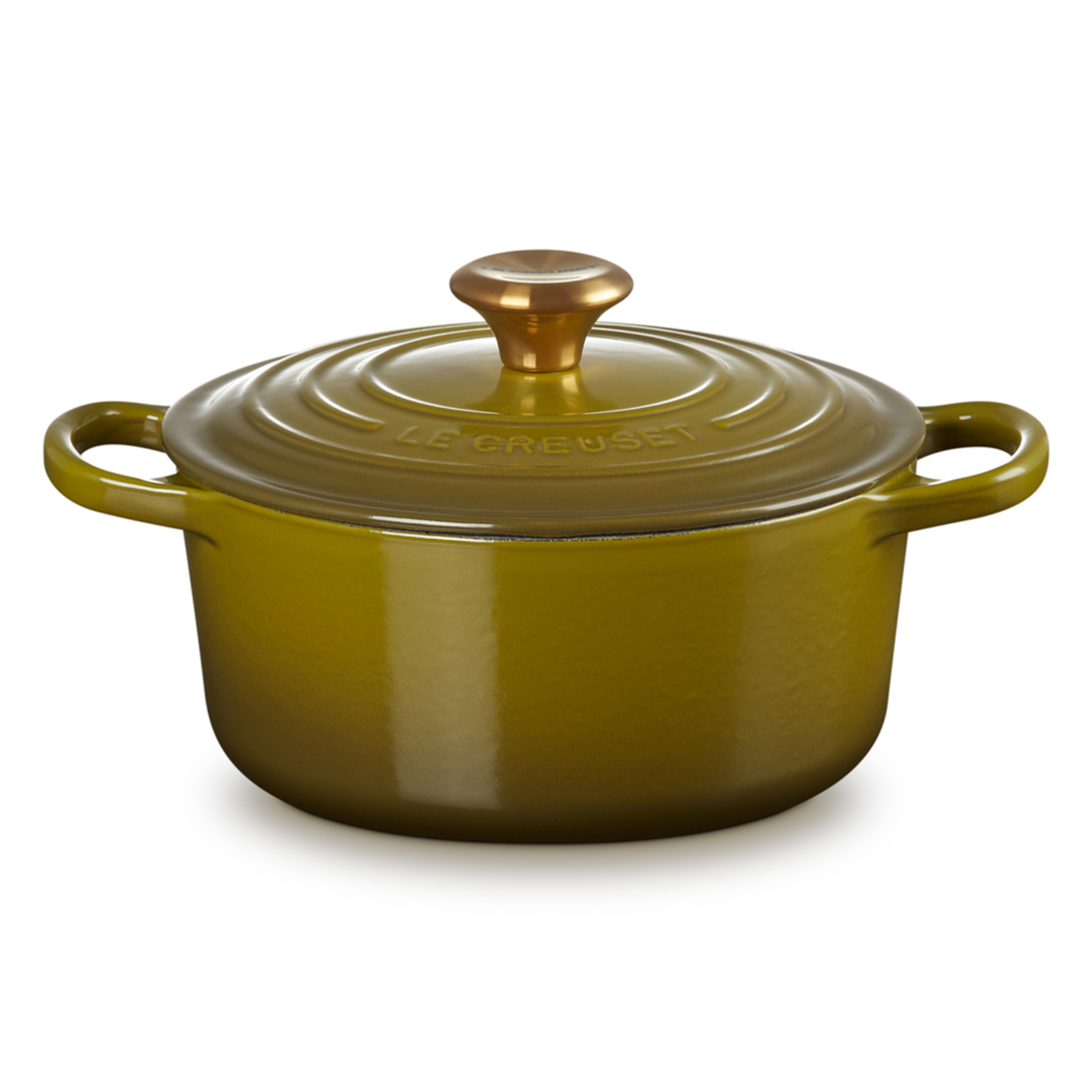 Round Casserole (Gold Knob)